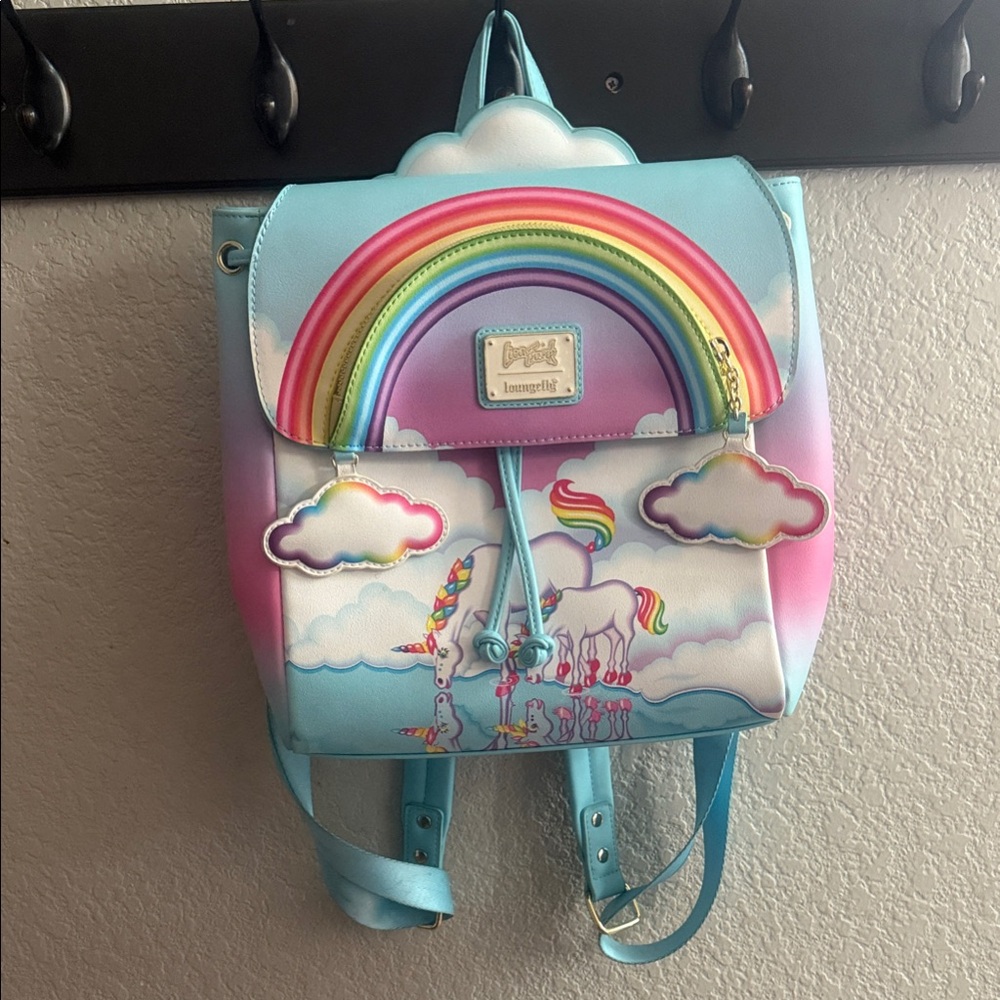 Loungefly Pastel Rainbow Unicorn Backpack